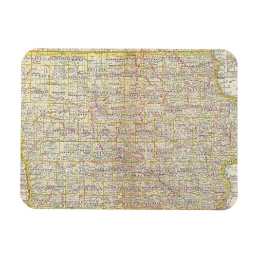 Iowa 6 magneet (Horizontaal)