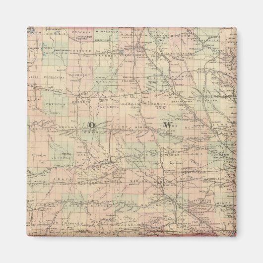 Iowa 6 magneet (Voorkant)