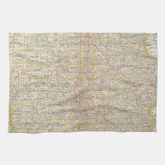 Iowa 6 theedoek (Horizontaal)