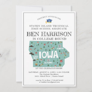 Iowa Afstudeerfeest voor University