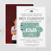 Iowa | Afstudeerfeest voor University (Voorkant / Achterkant)