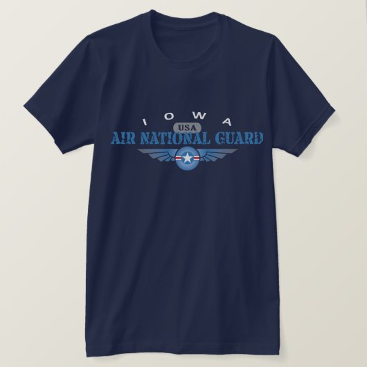 Iowa Air National Guard T-shirt (Design voorkant)