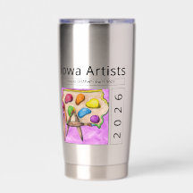 Iowa Artists 2026 Geïsoleerde Tumbler