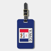 Iowa Bagagelabel (Voorkant verticaal)