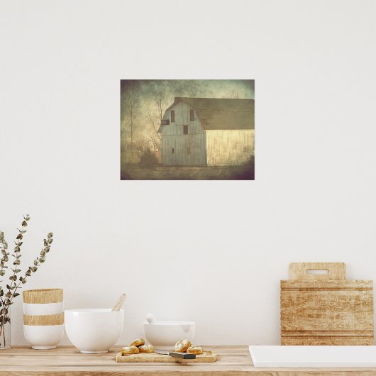 Iowa Barn 6 Poster (Keuken)