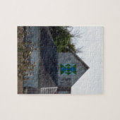 Iowa Barn op het platteland met een watje Legpuzzel (Horizontaal)