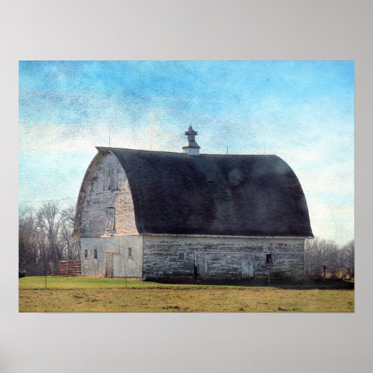 Iowa Barn Poster (Voorkant)