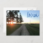 Iowa Briefkaart (Voorkant / Achterkant)
