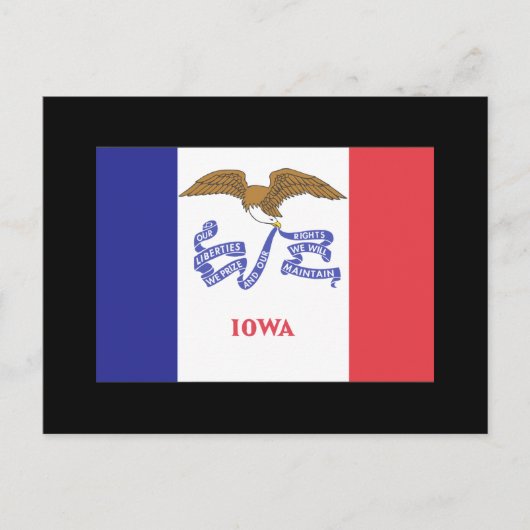 IOWA BRIEFKAART (Voorkant)