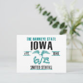 Iowa Briefkaart (Staand voorkant)