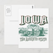 Iowa Briefkaart (Voorkant / Achterkant)