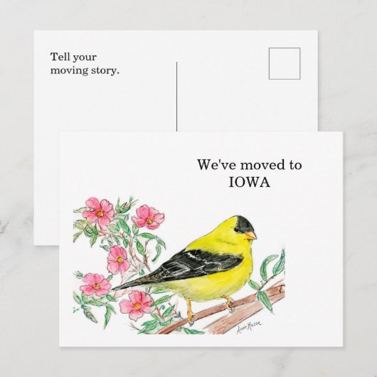 Iowa Briefkaart (Voorkant / Achterkant)