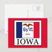 Iowa Briefkaart (Voorkant / Achterkant)