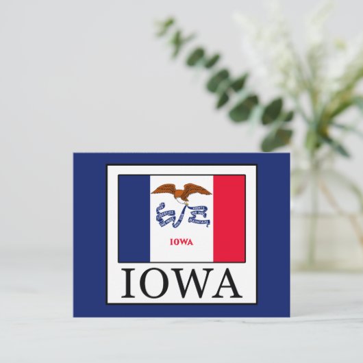 Iowa Briefkaart (Staand voorkant)