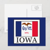 Iowa Briefkaart (Voorkant / Achterkant)