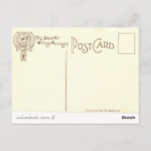 Iowa briefkaart, beurs van 1907 briefkaart (Achterkant)