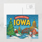 IOWA-Briefkaart Briefkaart (Voorkant / Achterkant)