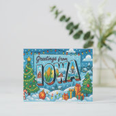 IOWA-Briefkaart Briefkaart (Staand voorkant)