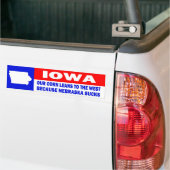 IOWA BUMPERSTICKER (Op Truck)
