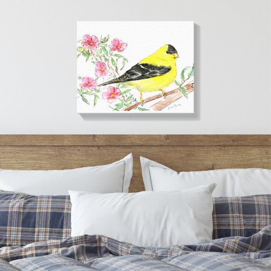 Iowa Canvas Afdruk (Insitu (Slaapkamer))