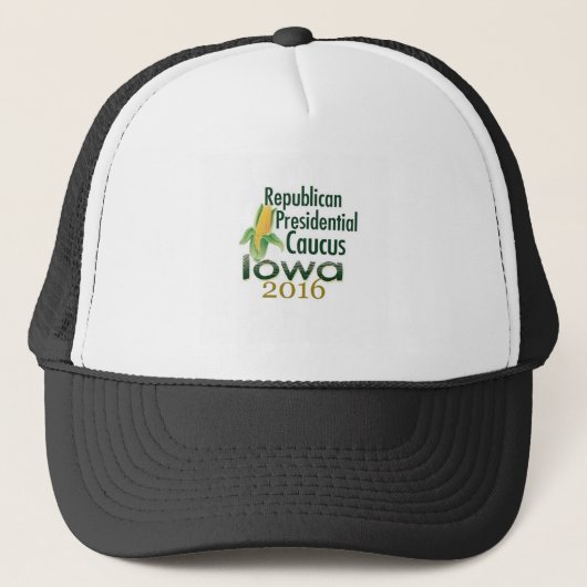 IOWA CAUCUS 2016 TRUCKER PET (Voorkant)