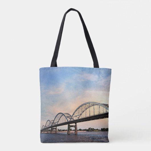 Iowa Centennial Bridge Tas (Achterkant)