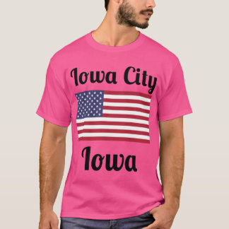 Iowa City Iowa Stijlvolle Prints T-shirt