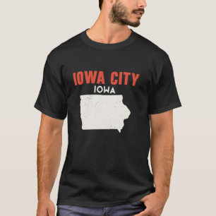 Iowa City Iowa Verenigde Staten Verenigde Staten R T-shirt
