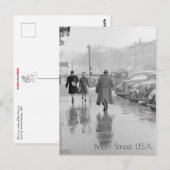 Iowa City Main Street Briefkaart (Voorkant / Achterkant)