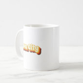 Iowa City Retro tekst Koffiemok (Voorkant links)