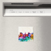 Iowa City Skyline Magneet (Insitu (Vaatwasser))