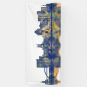 Iowa City Skyline Spandoek (Verticaal)