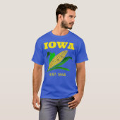 Iowa Corn Farming Premium T-shirt (Voorkant volledig)