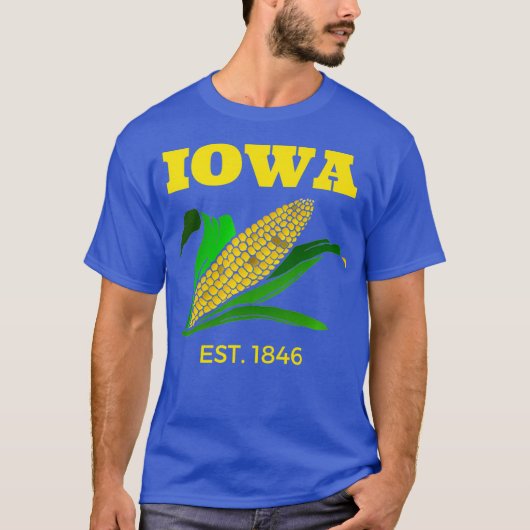 Iowa Corn Farming Premium T-shirt (Voorkant)
