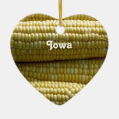 Iowa Corn op de krab Keramisch Ornament (Voorkant)