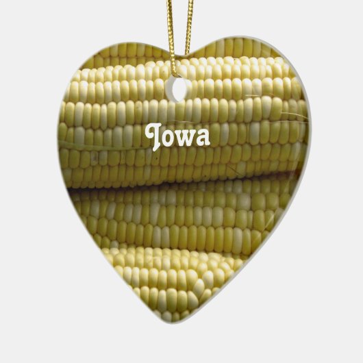 Iowa Corn op de krab Keramisch Ornament (Links)
