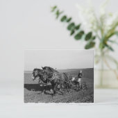 Iowa Corn Planting Briefkaart (Staand voorkant)