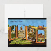 Iowa Corn State-ansichtkaart Briefkaart (Voorkant / Achterkant)