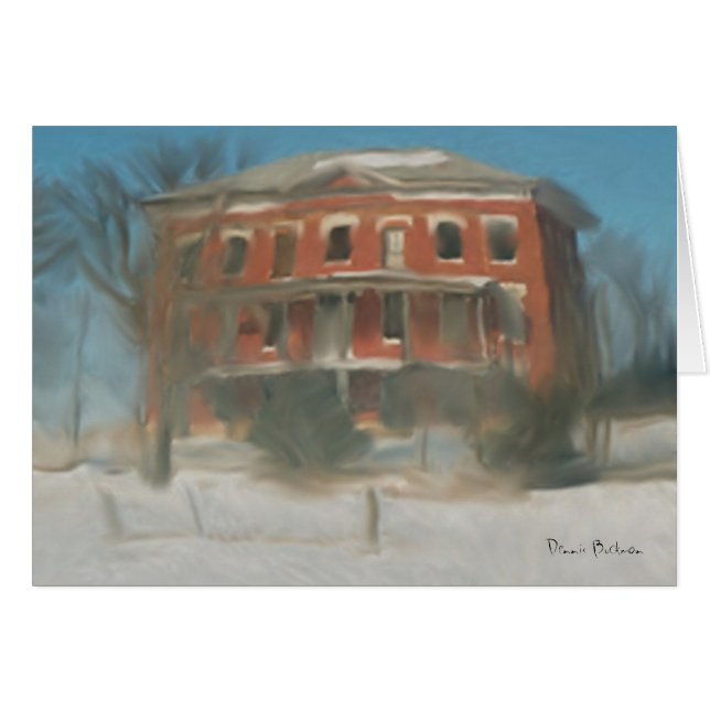 Iowa Courthouse Card (Voorkant Horizontaal)