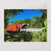 Iowa Covered Bridge Briefkaart (Voorkant)