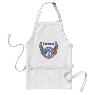 Iowa Democraat Apron Standaard Schort