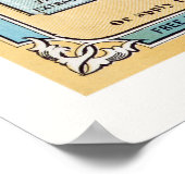 Iowa en Nebraska Land Advertisement 1872 Poster (Hoek)