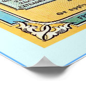 Iowa en Nebraska ~  Land Sale Adverteren. Poster (Hoek)