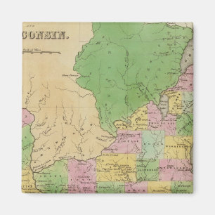 Iowa en Wisconsin Magneet