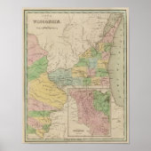 Iowa en Wisconsin Poster (Voorkant)