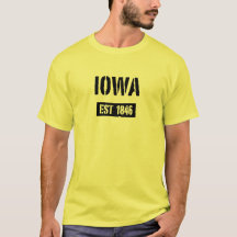 Iowa Est 1846 T-Shirt