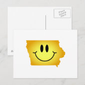 Iowa Face Briefkaart (Voorkant / Achterkant)