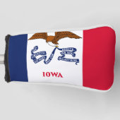 Iowa Flag Golfheadcover (Voorkant)