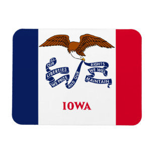 Iowa Flag Magneet