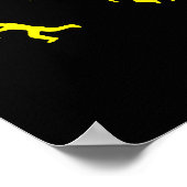 Iowa Football "Flags" Poster (Hoek)